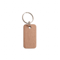 Simple wooden keychain tag for organization and everyday use. png