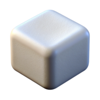 Decorative sugar cube design for culinary themes png