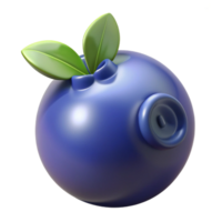 Fresh Blueberry with Realistic Texture png