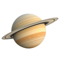 Saturn planet in the universe. Planet with rings is called saturn. Gnerative ai art png