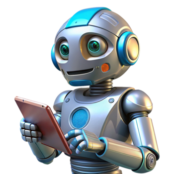 robot navigazione un' tavoletta per Avanzate operazioni png