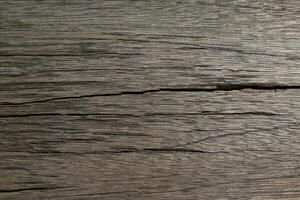 Dark wood texture background surface with old natural pattern. Rough, uneven. Copy space. top view photo