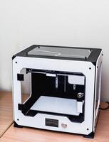 modern professional plastic 3D printer photo