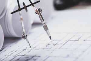 Objects for sketching and of work photo