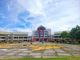 Manokwari, Indonesia, January 6, 2024, Papua State University Education Building in Manokwari, West Papua photo