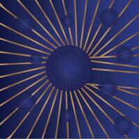 Abstract blue horizontal background. Futuristic, High Tech blue background. vector