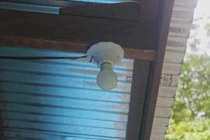 the lights on the ceiling of the house are dead photo