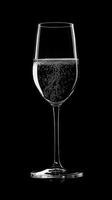 Sparkling Drink in Elegant Glass - A Celebration of Taste photo