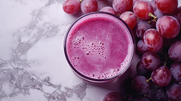Vibrant Grape Juice - A Refreshing Healthy Drink photo