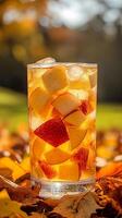 Autumn Apple Iced Tea - A Refreshing Fall Drink photo