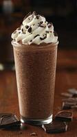 Rich and Creamy Chocolate Smoothie - A Delightful Treat photo