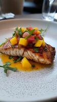 Grilled Fish with Mango Salsa - Exquisite Culinary Delight photo