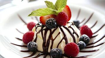 A Symphony of Sweetness Exquisite Dessert Display photo