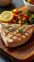 Grilled Fish with Roasted Vegetables - A Flavorful Feast photo