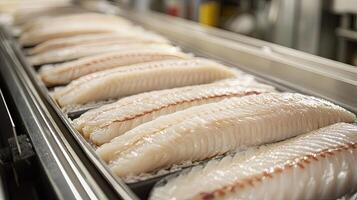 Fresh Cod Fillet Processing Line - High Quality Seafood photo