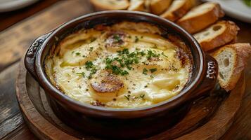 Hearty Creamy Baked Potatoes, A Culinary Delight photo