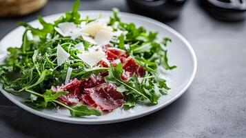 Aromatic and Freshly Prepared Salad photo