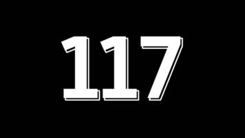 120 seconds countdown timer with white digital timer suitable for minimalist themed content related to numbers, counting, countdowns, great for digital graphics video
