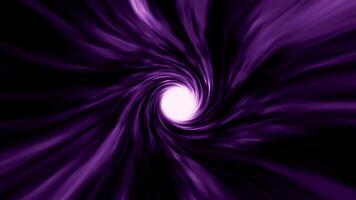 Spinning Purple Hyper Tunnel in Dynamic Motion video