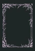 root frame, horror frame, root frame horror theme, photo frame horror, poster band frame vector
