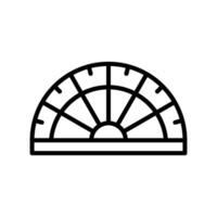 All-in-One Protractor Icon Pack for Creative Applications vector