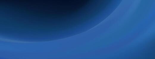Abstract blue background with a subtle curve vector