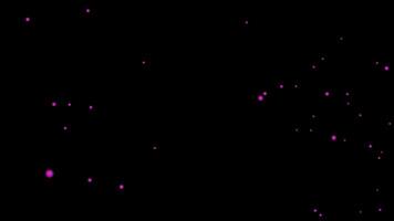 abstract circular bokeh background, particle background 4k video
