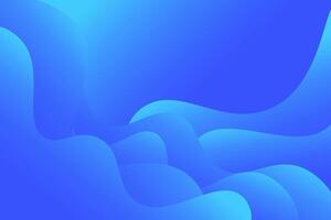 Modern abstract blue geometric wavy background. Dynamic shape composition. Eps10 vector