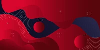 Colorful abstract background with red wave design for banner cover, book brochure and other graphic design elements. Eps10 vector