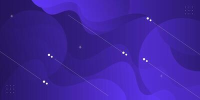 Abstract gradient wave blue background with simple shapes elements. Colorful blue design. Eps10 vector