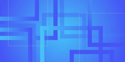 Abstract overlapping square pattern with blue gradient color geometric background. Cool pattern with simple style background. Eps10 vector