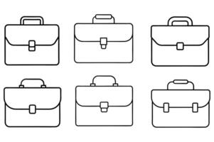Briefcases for Design and Print vector