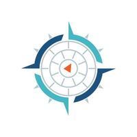Detail Compass Rose Logo Template Illustration Design. EPS 10. vector