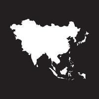 Asia Map Icon Element design vector
