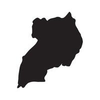 Uganda Map Icon Element design vector