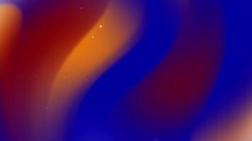 Swirling orange blue and red gradients feature tiny sparkles. video