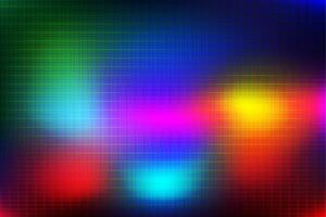 Abstract colorful gradient with a grid pattern creating a pixelated effect. Vibrant multicolor digital background. Abstract art for technology and modern design vector
