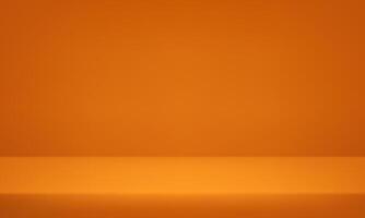 Empty orange studio background. Abstract empty studio. Light scene for product. Space for selling products on the website. illustration. vector
