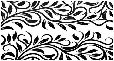 Abstract Floral Pattern in Soft Gray and White Tones vector