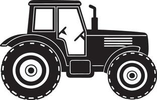 tractor icon on white background vector