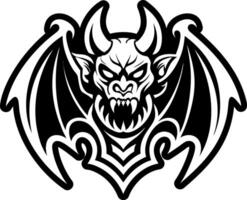 Gargoyle symbol icon in filled style vector