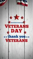 Veterans Day tribute with patriotic decorations celebrating the service of veterans in a heartfelt display of gratitude photo