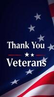 Thank you veterans for your service and dedication to the nation during challenging times photo
