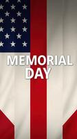Memorial Day celebration with American flag and patriotic themes highlighted on banner photo
