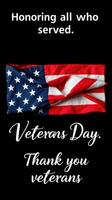 Honoring veterans with a patriotic display on Veterans Day, showcasing the American flag photo