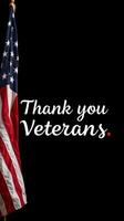 Celebrating service and sacrifice with gratitude for veterans on a patriotic day photo