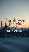 Soldiers march at dusk while displaying gratitude and patriotism, showcasing teamwork and dedication in military service photo
