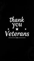 Celebration of gratitude for veterans during a remembrance event with stars and heartfelt words photo