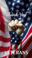 Thank you veterans for your service and dedication on this patriotic occasion celebrating freedom and sacrifice photo
