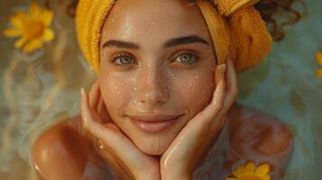 mental health concept of self care photo
